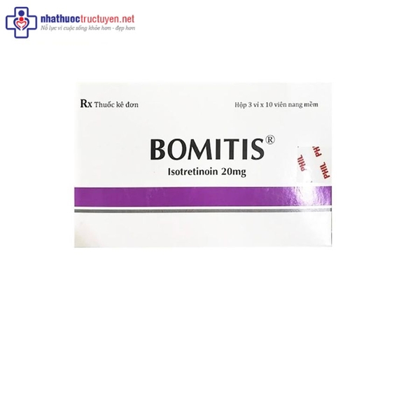 Bomitis (3 vỉ x 10 viên)