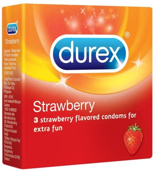 Condom Durex Strawberry