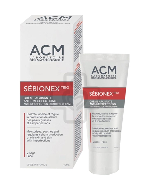 Sebionex Trio Cre 40ml (B/1tub)