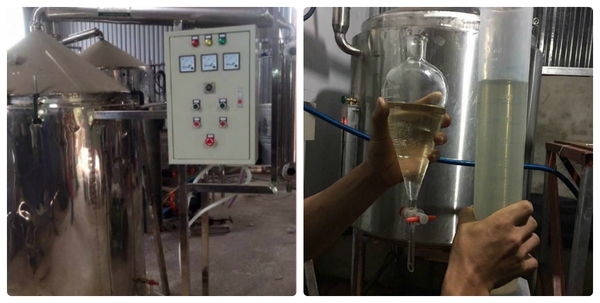 địa chỉ bán nồi chưng cất tinh dầu uy tín chất lượng