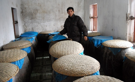 ủ men và lên men rươu