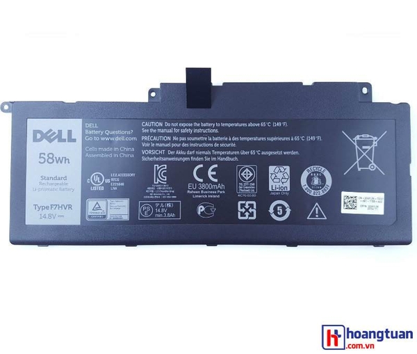 Pin laptop Dell Inspiron 7537 15 7537 15 7000 7537