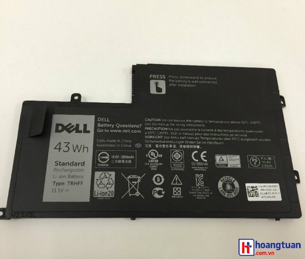 PIN DELL LATITUDE 3450 3550 7.4V 58WHR R77WV TRHFF