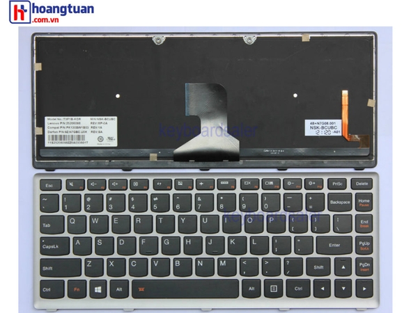 Bàn phím Lenovo IdeaPad Z400 Z400A Z400T (Đen)