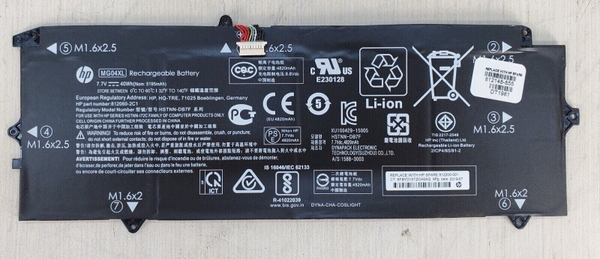 Battery For HP Elite X2 1012 G1 MG04XL 40Wh