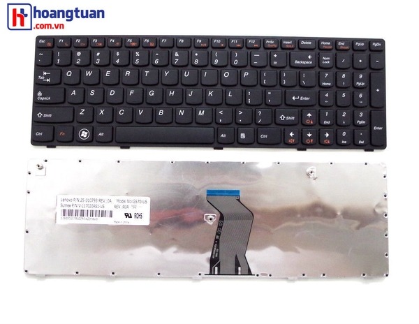 Bàn phím laptop Lenovo Z560 Keyboard