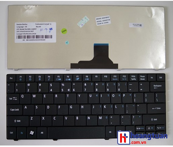 Bàn phím Acer one mini 751