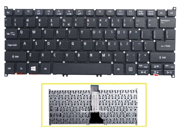 Bàn Phím Laptop Acer V3-171 V3-371 V5-122 ES1-111 ES1-111M ES1-311 ES1-331