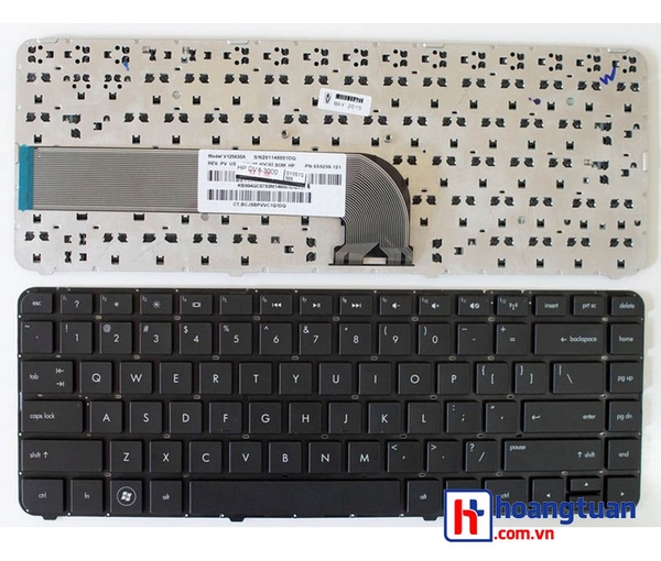 Bàn phím hp dv4-3000 dv4-3100 dv4-4000 silver