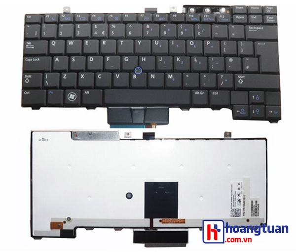 Bàn phím laptop Dell Latitude E6400 có đèn led