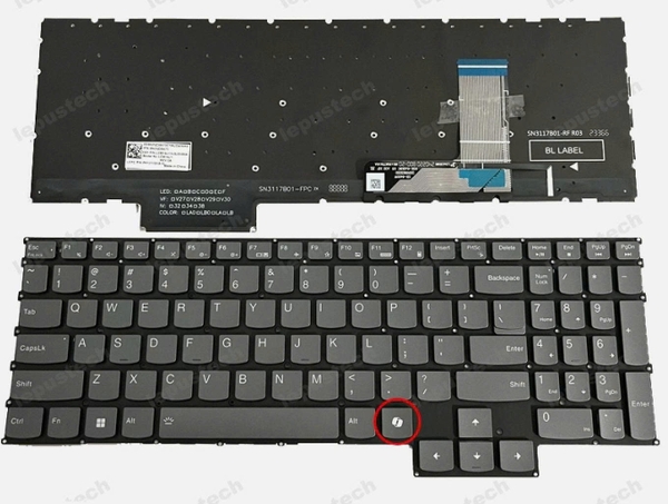 Bàn phím Lenovo LOQ 15ARP9 15IAX9 15IAX9E 15IAX9I 15IRX9.