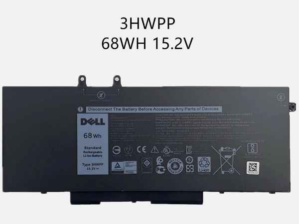Pin Dell 451-BCMN Latitude 14 5401 5411 15 5501 5511 68WH 3HWPP