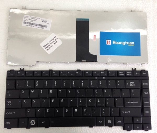 Bàn phím Toshiba Satellite M200 M205 M210 M215 M500 M505