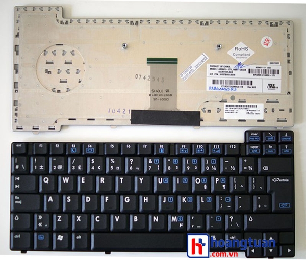 Bàn phím laptop HP NX6120 (Đen)