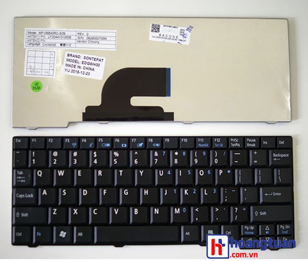 Bàn phím Acer aspire one D250 giá rẻ