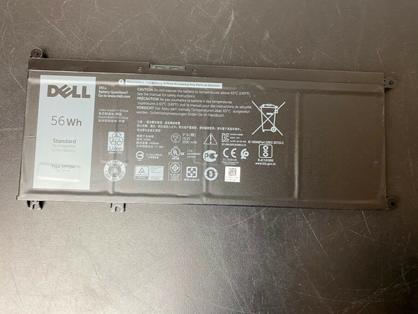 Pin Dell Inspiron 7570 7577 7586 7773 7778 7779 7786 56Wh Battery 33YDH W7NKD