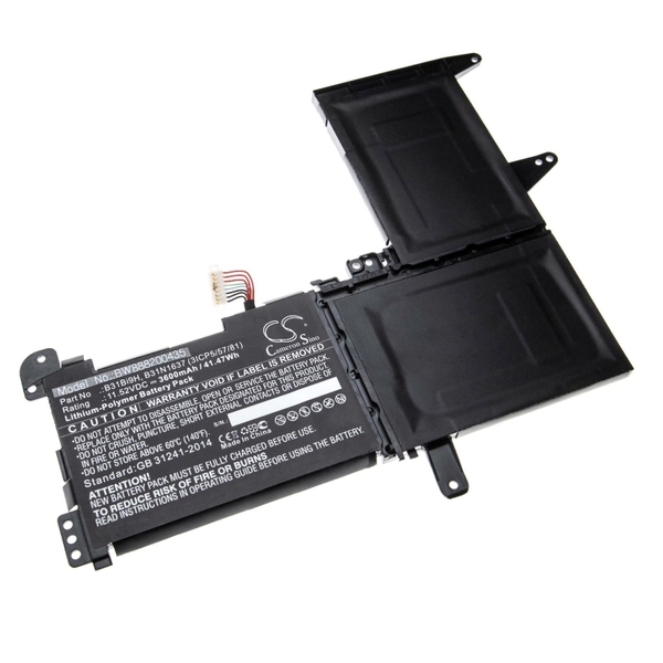 Pin ASUS VivoBook S510U X510 X510U X510UF X510UQ Battery B31N1637