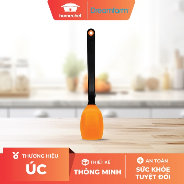 Thìa phết, nấu, đong cỡ lớn Dreamfarm Supoon-màu cam-DFSU2645