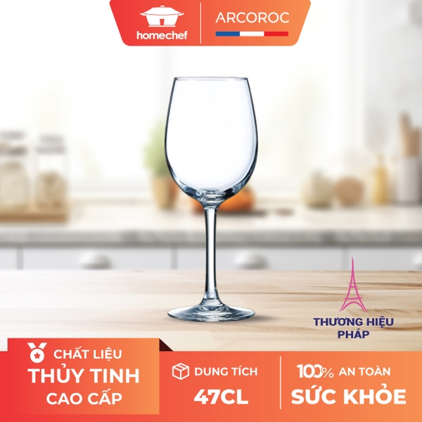 Bộ 6 ly rượu vang Senso - Arcoroc 47cl G3806