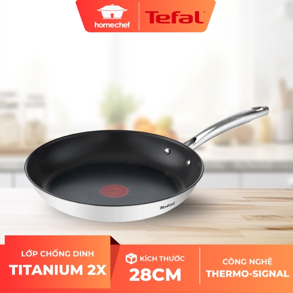 Chảo chiên Inox cao cấp Tefal Duetto Plus G7320634 28cm