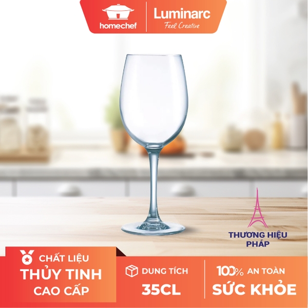 Bộ ly vang Luminarc Raindrop 6 chiếc H5702- 35cl