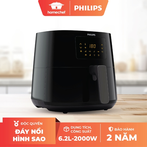 Nồi chiên không dầu Philips HD9280/90- 6,2L
