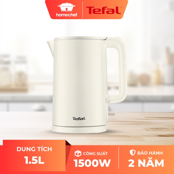 Bình đun siêu tốc Tefal 1500W KO140AE0 1,5L