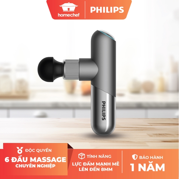 Súng massage cầm tay fascial gun Philips PPM7501