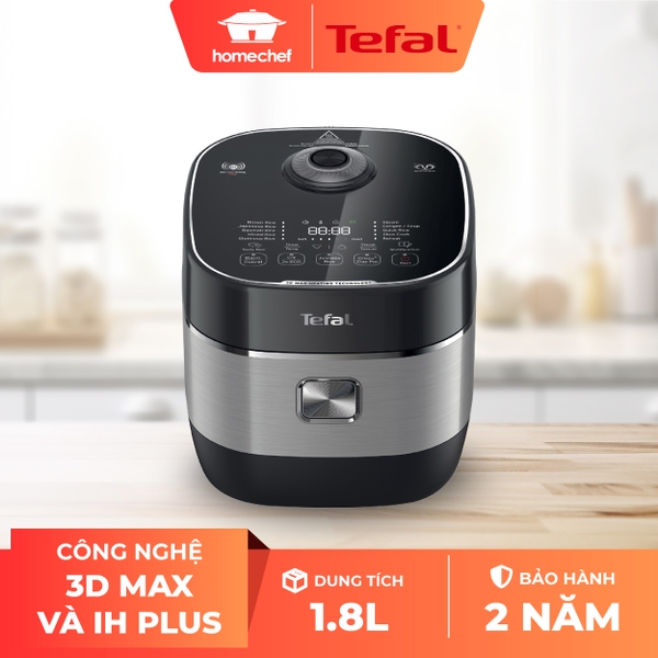 Nồi cơm điện cao tần Tefal Rice Master Max RK819868 1,8L