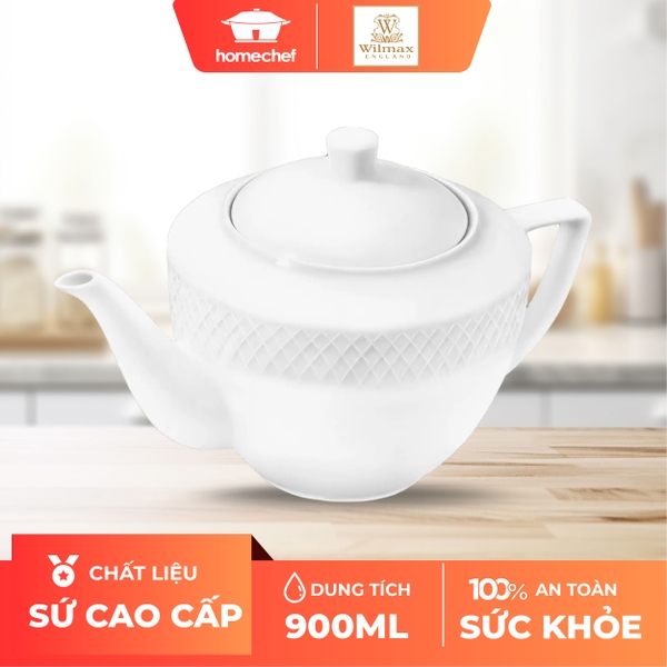 Bình (ấm) trà sứ Wilmax 900ml - WL-880110 / 1C