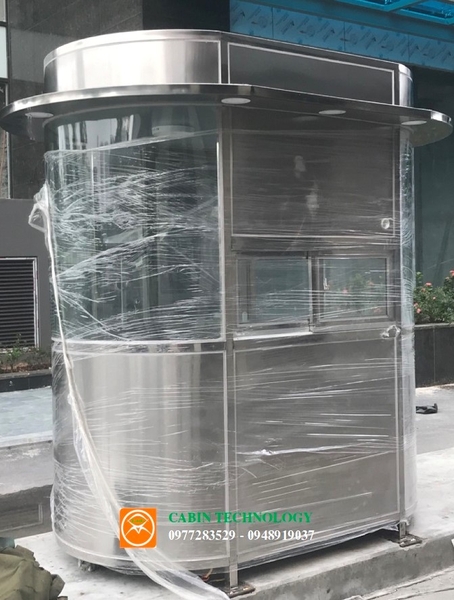 Cabin bảo vệ bầu dục inox cao cấp