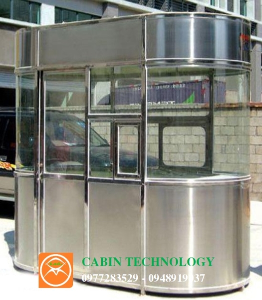 Cabin bảo vệ bầu dục inox cao cấp