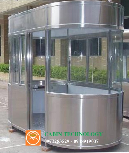 Cabin bảo vệ bầu dục inox cao cấp