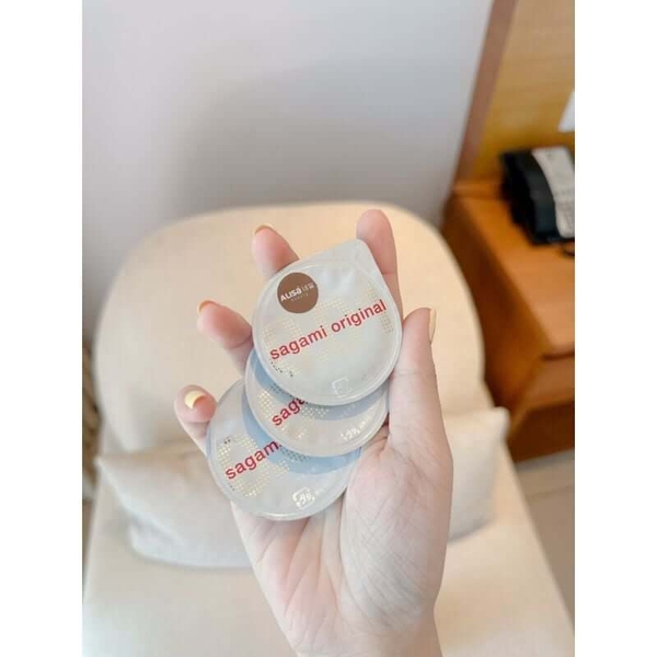 Bao cao su Sagami 0.01 - Bao cao su siêu mỏng hộp 5 chiếc