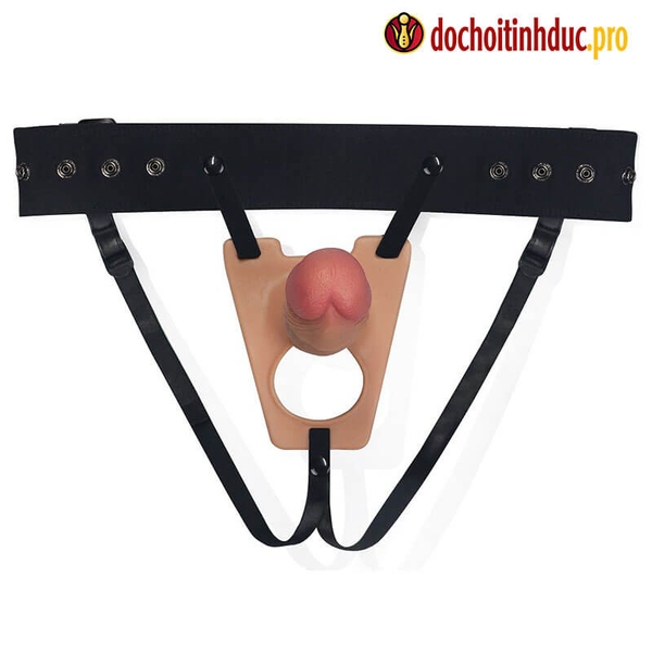Dương vật giả có dây đeo rỗng ruột cho nam và les Lovetoy Rodeo G 8 inch