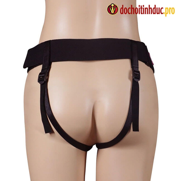 Dương vật giả có dây đeo rỗng ruột cho nam và les Lovetoy Rodeo G 8 inch