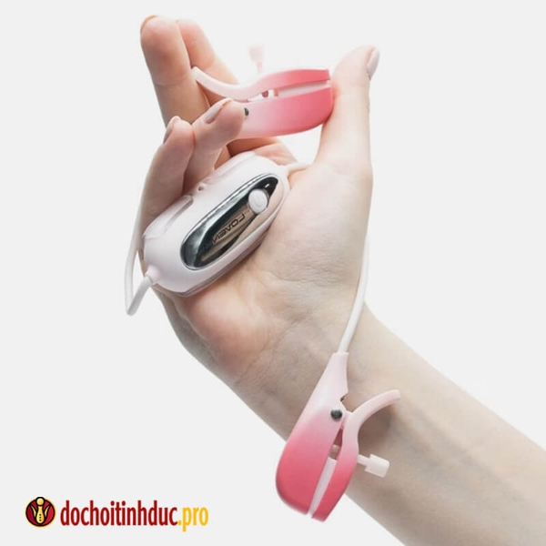 Kẹp núm vú rung kích thích Lovense Gemini - Đồ chơi BDSM đẳng cấp