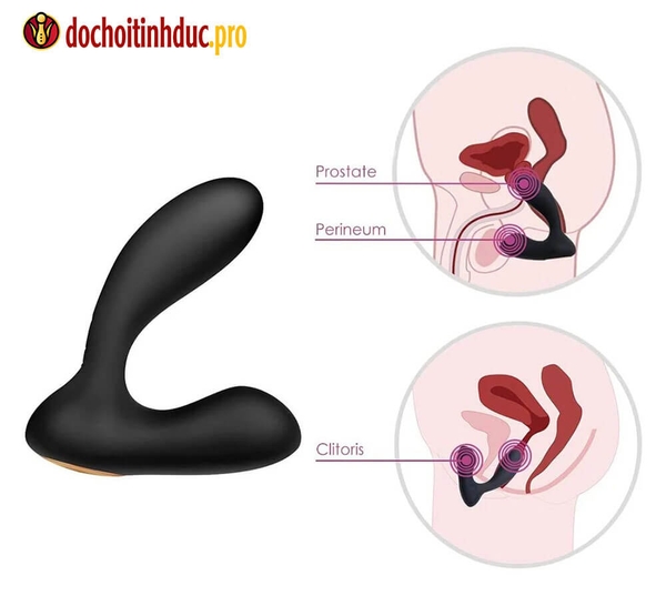 Máy rung đa năng SVAKOM Vick Neo kích thích hậu môn và âm đạo