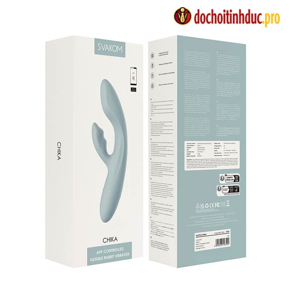 Thủ dâm bằng máy rung tình yêu đa năng cao cấp SVAKOM Chika
