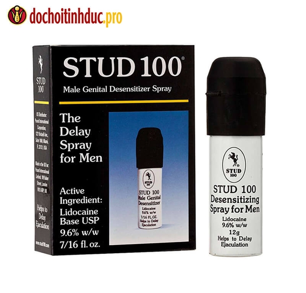 Thuốc kéo dài thời gian quan hệ cho nam Stud 100 dạng chai xịt