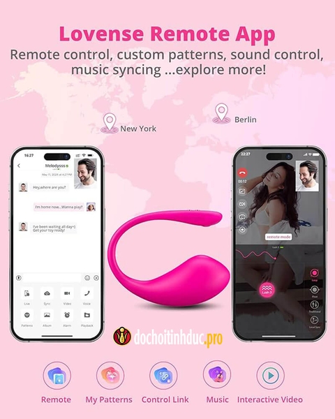 Trứng rung Lovense Lush 3 - Sex toy nữ cao cấp siêu rung thông minh điều khiển bằng app