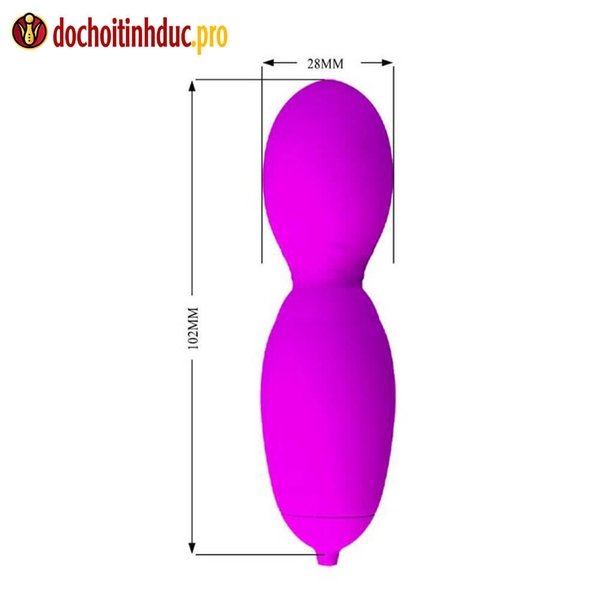 Trứng Rung Ngoáy Pretty Love Vega - Sex toy máy rung mini cho nữ