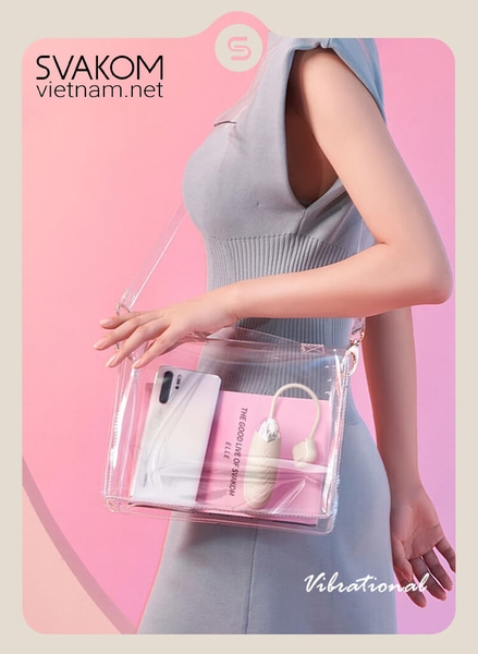 Trứng rung thụt SVAKOM Aravinda điều khiển bằng ứng dụng điện thoại thông minh