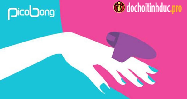 Trứng rung xỏ ngón Picobong Ipo 2 Finger Vibe - Cerise