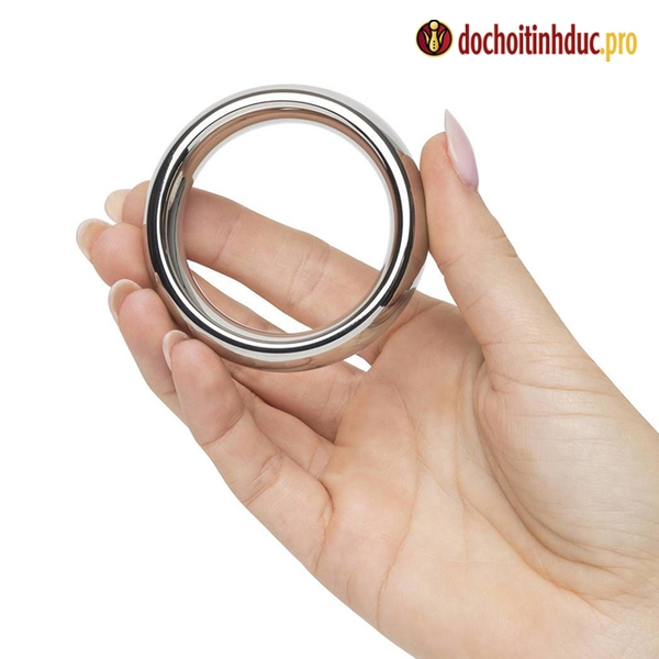 Vòng đeo dương vật inox tăng cương cứng, chống xuất tinh sớm