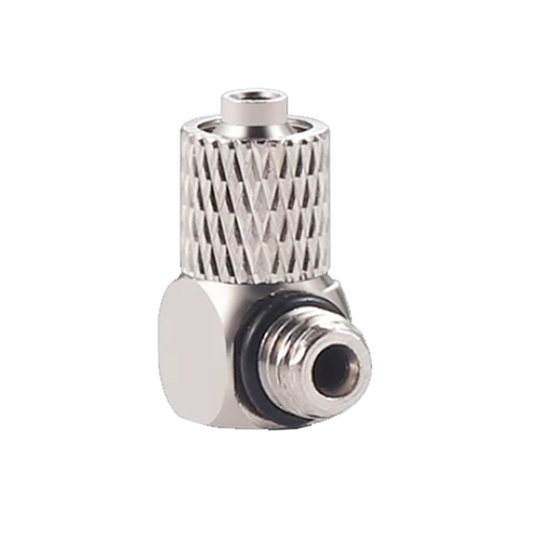 Đầu nối góc khí nén MHL Mini Micro bằng đồng thau