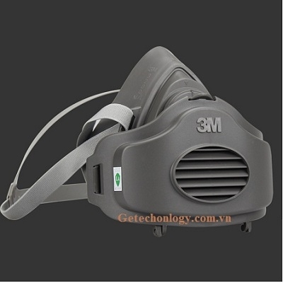 Mặt nạ chống bụi 3M3200 sử dụng tấm lọc bụi 3M3701