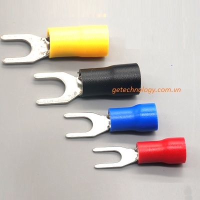 Đầu cốt chữ Y bọc nhựa/đầu cốt chẻ trần bọc nhựa/ Crimp Terminal  dòng SV