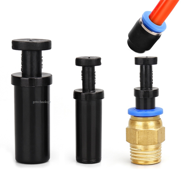 Nút chặn ống khí nén, nút bịt ống khí nén, nút bịt đầu nối khí KQ2P-04, KQ2P-06, KQ2P-08, KQ2P-10, KQ2P-12,KQ2P-16