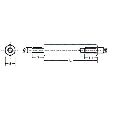 Brass Spacer Sbb Type - SBB512(E)